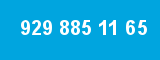 929 885 11 65 929 885 11 65